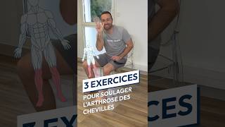 N°4  Exercices Arthrose des Chevilles [upl. by Yttiy]