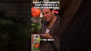 Great Moments in TV That Perfectly Sum Up Marriage  Tony amp Carmella argue over pulp The Sopranos [upl. by Ettenal]