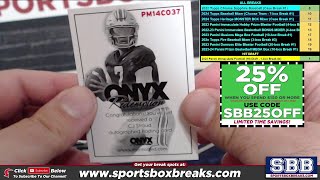 2021 Onyx Vintage College Football Case Break [upl. by Robma]