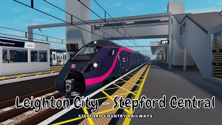 SCR  LEIGHTON CITY  STEPFORD CENTRAL  Drivers POV [upl. by Anned]