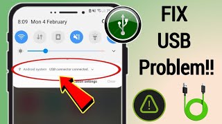 How to Fix Samsung USB Connector Connected Disconnected Problem 2024 [upl. by Monahan908]