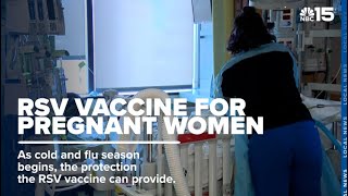 Doctors recommend pregnant women receive RSV vaccine to help protect infants  WPMI NBC 15 [upl. by Eelarat]