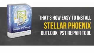 Outlook PST Repair Installation Guide and Demo [upl. by Alilad]