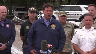 Gov DeSantis Gives Updates On Hurricane Milton [upl. by Levan358]