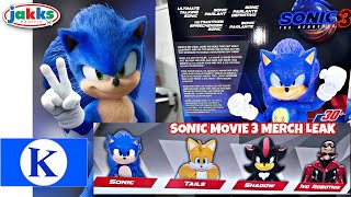 New Sonic Movie 3  Jakks Pacific Action Figure Revealed SHADOWS FACE IMAGE INCLUDED TOO [upl. by Dominga25]