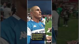 CANNAVARO es OVACIONADO en MÉXICO shorts [upl. by Ellerred]