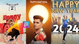 Special editing for happy new year 2024  new year editing  mgx editor [upl. by Yriek]