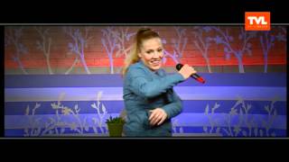 Valentina Monetta  The Social Network Song live in studioTVL [upl. by Slerahc]