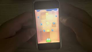 Cut the Rope iOS Version 111 on my iPhone 2G A1203 8GB iPhone OS 313  Worlds 1 and 2 [upl. by Fritzsche]