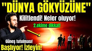 Son dakika Nefesler tutuldu Beklenen gün geldi Dünya gökyüzünde yaşanacak mucizeyi bekliyor [upl. by Evreh35]