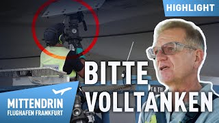 Wie wird ein Flugzeug betankt  S11E02 Highlight  Mittendrin Flughafen Frankfurt [upl. by Arlynne]