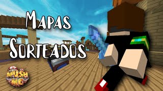 🙌Sorteando TODOS os mapas de BEDWARS do MUSH [upl. by Ennirroc]