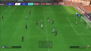 I GOL DI GENOA 2  INTER 2 prima giornata di serie a 202425 [upl. by Vincentia]