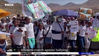 Limpopo pupils march against bullying [upl. by Junina199]