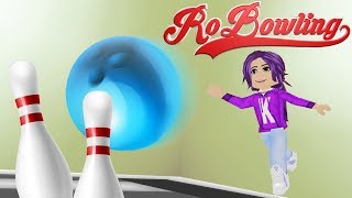 HIGH SCORE BOWLING CHALLENGE 🎳  Roblox RoBowling [upl. by Htedirem892]