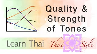 Thai Pronunciation  Quality amp Strength of Tones Episode 22 [upl. by Harsho252]