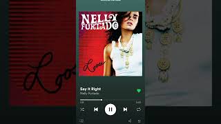 Nelly Furtado  Say It Right Lyrics [upl. by Dietz]