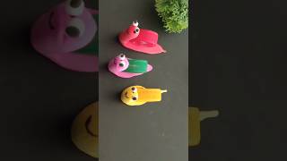 Clay art snails 🐌🐌 clayart claycrafts creative diy claypainting airdryclay viralshort [upl. by Einnaf]