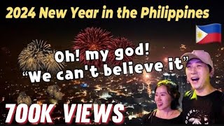 🇵🇭🇰🇷The worlds best Philippine New Years FireWorks [upl. by Mavilia]