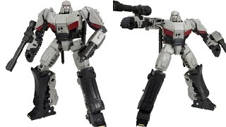 New Transformers One Megatron action figure revealed by Takara Tomy [upl. by Alaehcim]