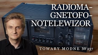 Radiomagnetofonotelewizor TOWARY MODNE 237 [upl. by Lacram]