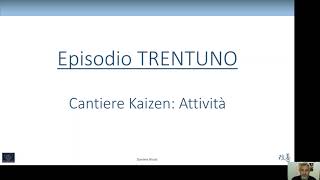 36  Il cantiere Kaizen lesecuzione [upl. by Gschu]