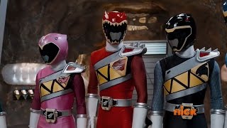 Dino Super Charge  10 Power Rangers Morph  E19 Edge of Extinction  Power Rangers Official [upl. by Azeret]