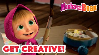 Masha and the Bear 2024  🎨 Get Creative 😍 Best episodes cartoon collection 🎬 [upl. by Boone]