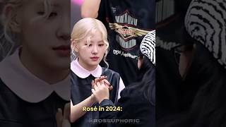 Rosé in 2019 vs 2024💖 [upl. by Ambrose108]