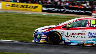 Storming To Victory  BTCC Silverstone 2018 [upl. by Ettenwad]