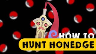 How to SHINY HUNT Honedge in Pokémon Sword amp Shield  the BEST way [upl. by Nolyad]