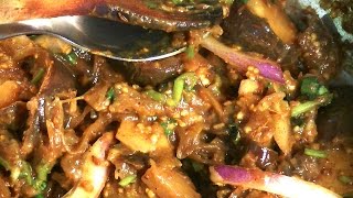 Aloo Baingan ki Sabji  Potato Brinjal  eggplant  without tomato in Hindi [upl. by Viafore805]