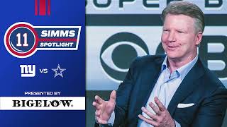 Phil Simms Predictions for Giants vs Cowboys Week 15  New York Giants [upl. by Pippa]