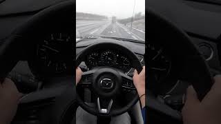 Mazda 6 20 SKYACTIVG 165HP Acceleration [upl. by Nunci]