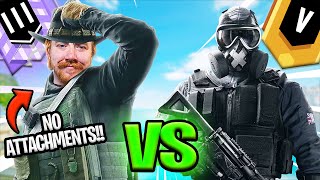 Can I Win A 1v1 WITHOUT Attachments Rainbow Six Siege [upl. by Natrav]