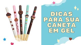 Dica para sua caneta em gel [upl. by Gelasias]