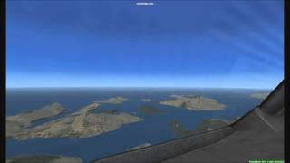 Tromsø ENTC  Svalbard Longyearbyen ENSB FSX [upl. by Alansen]