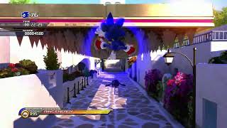 Sonic Unleashed Windmill Isle Act 4 Speedrun  004545 [upl. by Wilburn]