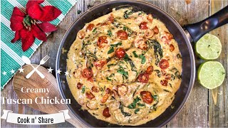 Creamy Tuscan Chicken in 30 Minutes [upl. by Jan]