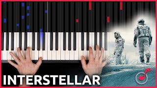 INTERSTELLAR  Hans Zimmer  Main Theme Piano Version  Sheet Music [upl. by Niassuh628]