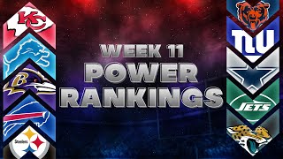 NFL Week 11 Power Rankings [upl. by Auhso]