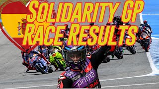 2024 Solidarity MotoGP Race Results  Motogp News 2024 [upl. by Hercules591]