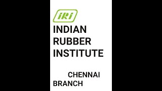 Technical Session by Indian Rubber InstituteChennai Branch Live 26062024 [upl. by Riccio451]