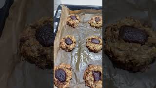 Banana oatmeal cookies 🍪 youtubecreatorcommunity shortsafrica youtubemadeforyou [upl. by Bakeman]