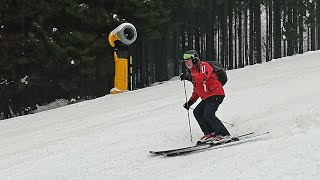 Skiën Winterberg Sauerland Rothaargebergte Duitsland Een mistig maar leuk dagje skiën GoPro12 [upl. by Pauly122]