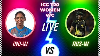 ICC Women T20 World Cup 2024 Live  AUS Women vs IND Women  Match 18 Live  t20worldcup [upl. by Hannan]