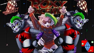 exploring roxy raceway  five nights at Freddys security breach [upl. by Pattie]