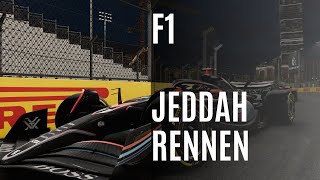 F1 – Jeddah Rennen  EA F1  MY TEAM [upl. by Sices]