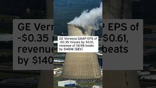 GE Vernova GAAP EPS of 035 misses by 061 revenue of 89B beats by 140M GEV GEVStock [upl. by Cammie]