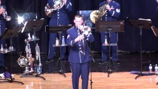 Air Force Band  Flight of the Bumblebee  Trombone Solo [upl. by Guilbert282]